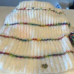 NWT Betsey Johnson cowl infinity scarf